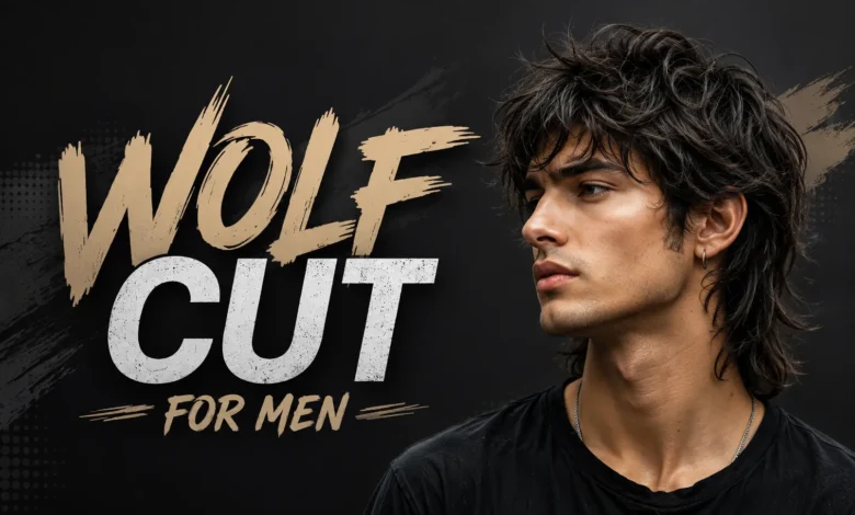 mens wolf cut