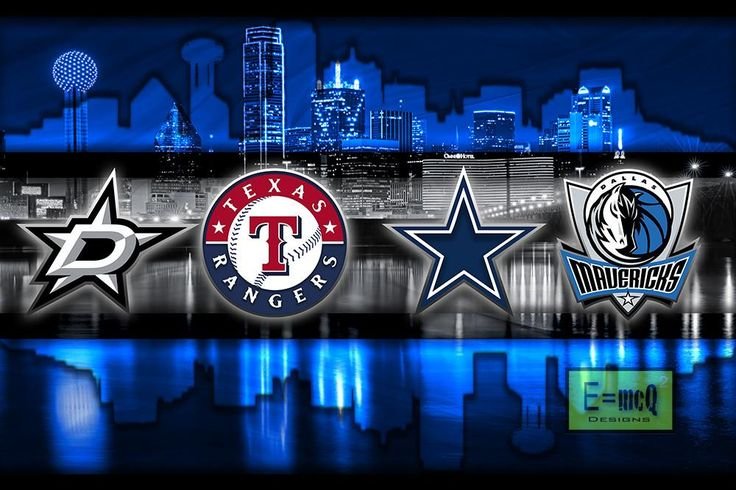 dallas sports teams logos combined