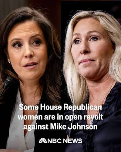 mike johnson republican revolt