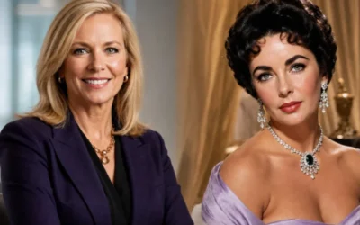 Karen Lynch and Elizabeth Taylor