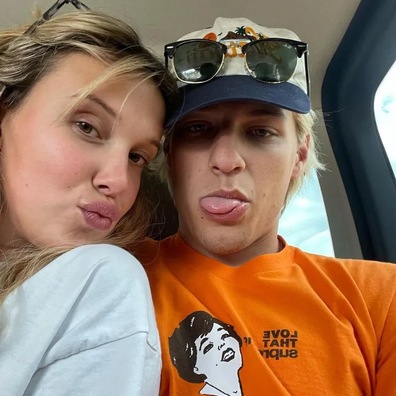 jake bongiovi and millie bobby brown