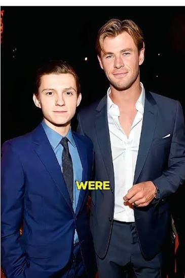 chris hemsworth and tom holland